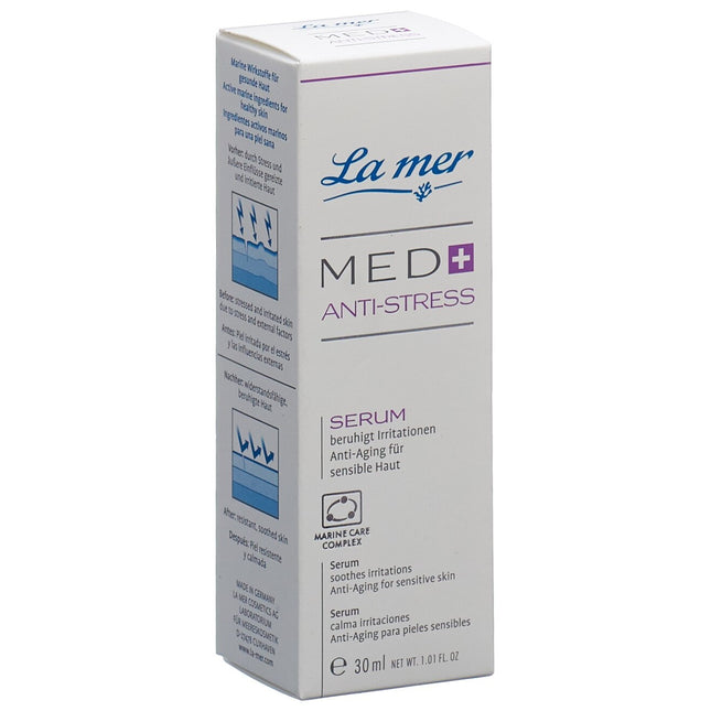 La mer Med+ Anti-Stress Serum ohne Parfum Fl 50 ml