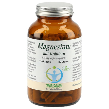 Chrisana Magnesium mit Kräutern Kaps Ds 150 Stk