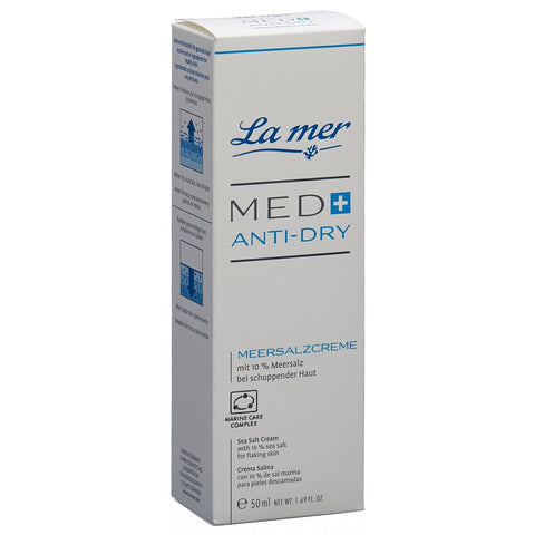 La mer Med+ Anti-Dry Meersalzcreme ohne Parfum Tb 50 ml