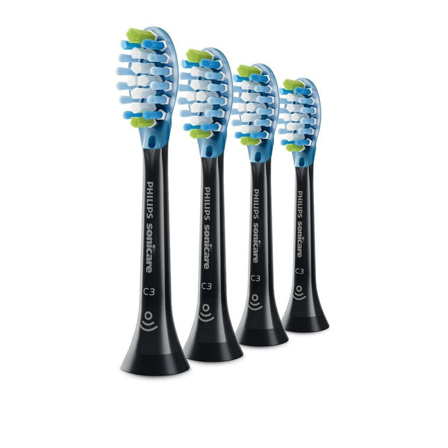 Philips Sonicare Ersatzbürstenköpfe C3 Premium Plaque Defence black HX9044/33 4 Stk