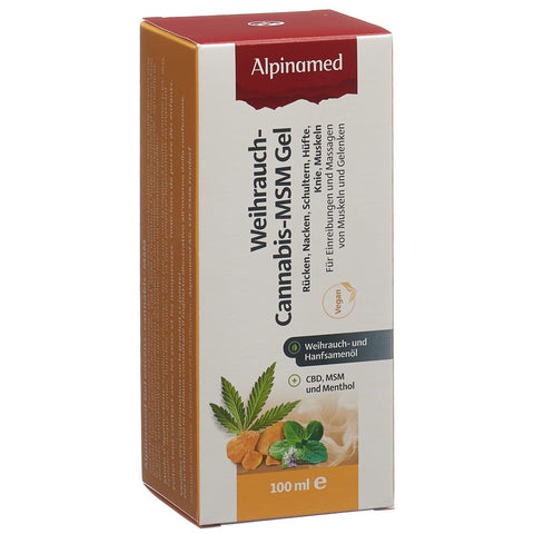 ALPINAMED Weihrauch Cannabis MSM Gel Disp