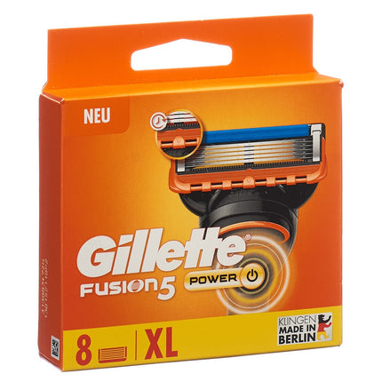 Gillette Fusion5 Power Systemklingen 8 Stk