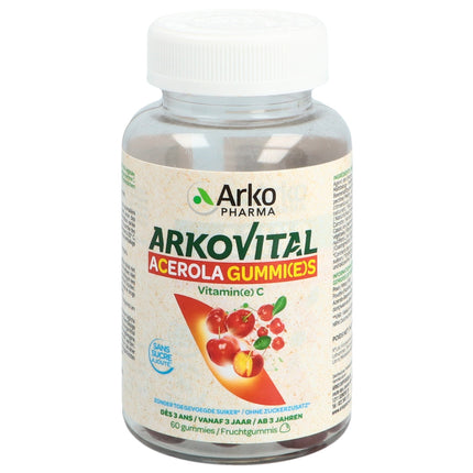 Arkovital Acérola Gummies Ds 60 Stk