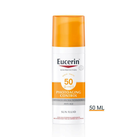 Eucerin SUN Face Photoaging Control Fluid LSF50+ Tb 50 ml