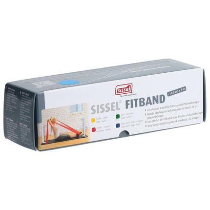 SISSEL Fitband 14.5cmx5m blau extra-stark