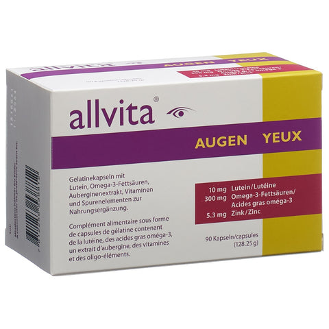 Allvita Augen Kaps 90 Stk