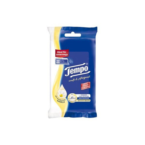 Tempo Toilettenpapier feucht Sanft&Pflegend Travelpack 10 Stk