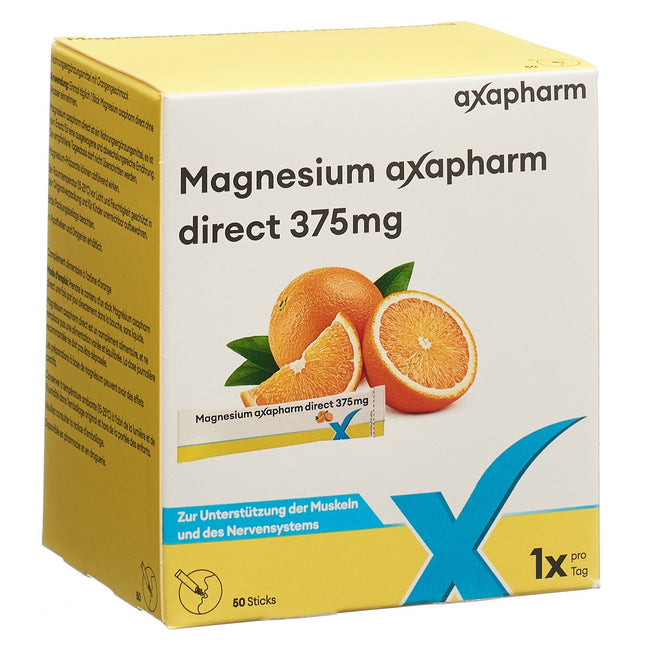 Magnesium Axapharm direct Sticks 375 mg 