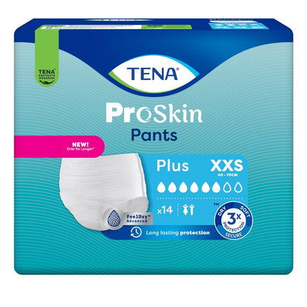 TENA Pants Plus XXS 40-70cm 14 Stk