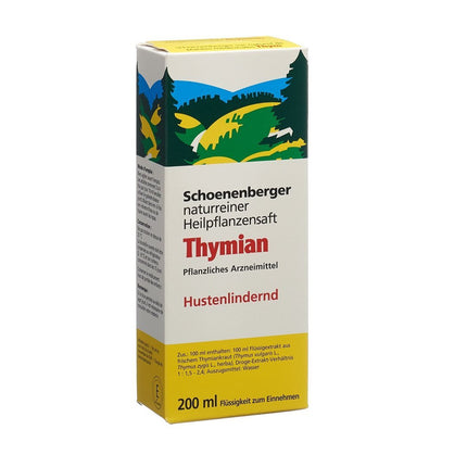 Schoenenberger Thymian Heilpflanzensaft Fl 200 ml