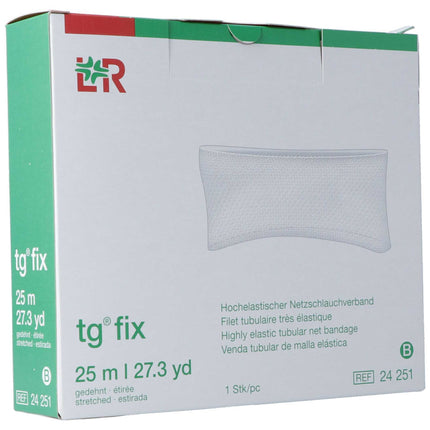 tg fix hochelastischer Netzschlauchverband 25m B für Extremitäten klein (mehrere Finger/Hand/Fuss)