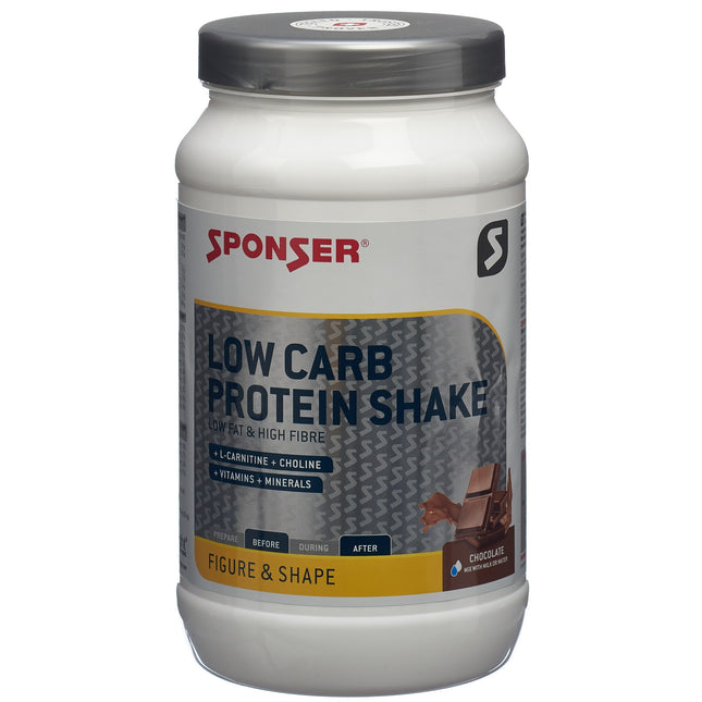 Sponser Low Carb Protein Shake Chocolate 550 g