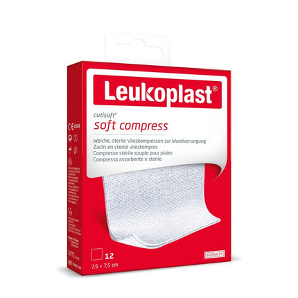 Leukoplast Cutisoft 7.5x7.5cm 12 Stk