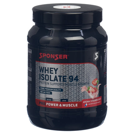 Sponser Whey Isolate 94 Strawberry Ds 425 g