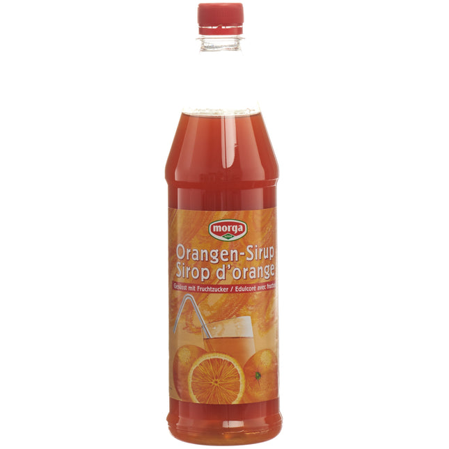 MORGA Orangen Sirup m Fruchtzucke