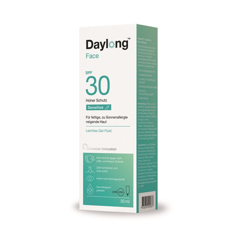 Daylong Sensitive Face Gel-Fluid SPF30 30 ml