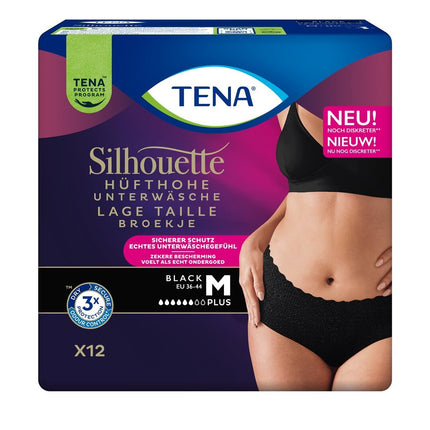 TENA Silhouette Plus M 75-100cm black