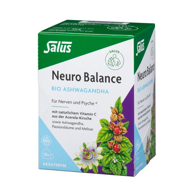 Salus Neuro Balance Ashwagandha Tee Bio Btl 15 Stk