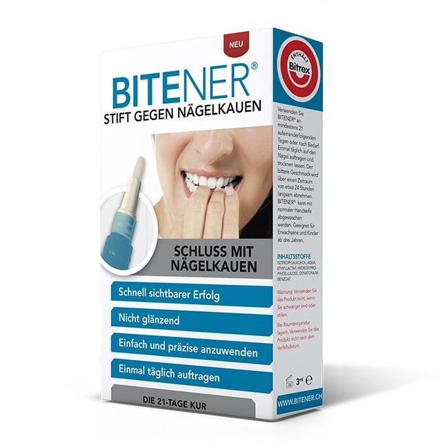 BITENER Stift gegen Nägelkauen 21-Tage Kur mit Bitrex 3 ml