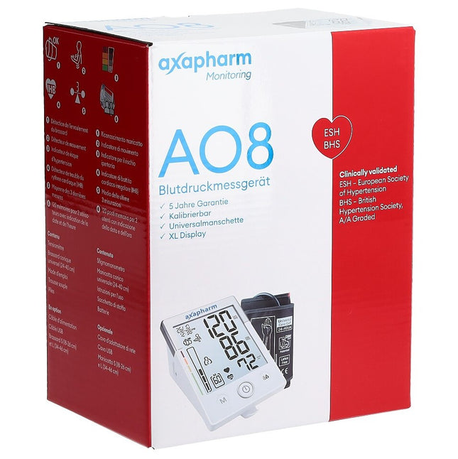 Axapharm AO8 Blutdruckmessgerät Oberarm