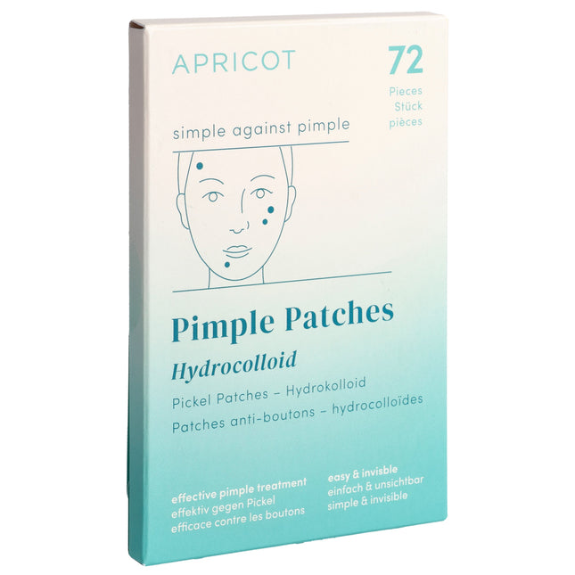 Apricot Pickelpflaster einfach gegen Pickel 72 Stk
