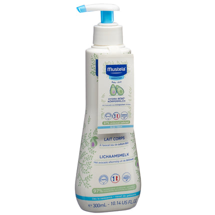 Mustela Hydra Bébé Körpermilch normale Haut