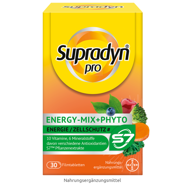 Supradyn pro energy-complex + phyto Filmtabletten