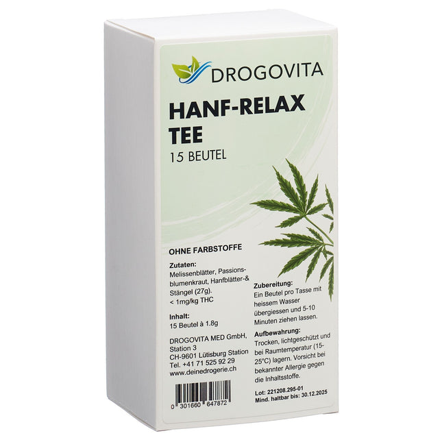 Drogovita Hanf-Relax Tee