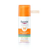 Eucerin SUN Face Oil Control Gel-Creme getönt hell LSF50+ Disp 50 ml