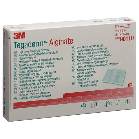 3M Tegaderm Alginat Kompresse 5x5cm 10 Stk