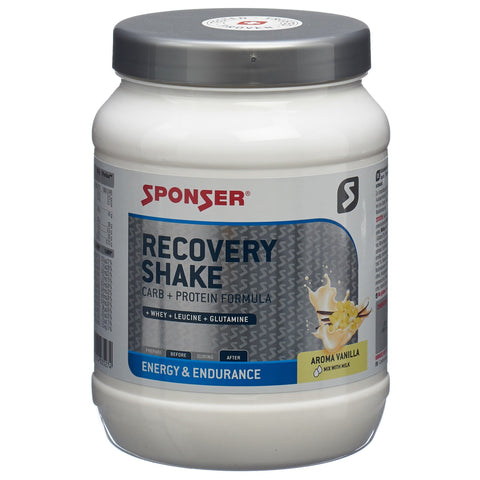 Sponser Recovery Shake Plv Vanille Ds 900 g