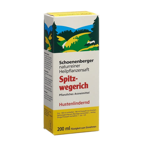 Schoenenberger Spitzwegerich Heilpflanzensaft Fl 200 ml