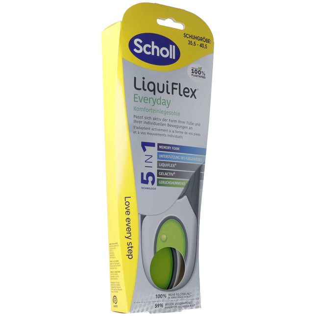 Scholl LiquidFlex Einlegesohle S Everyday 1 Paar