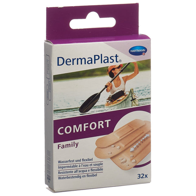 DermaPlast Comfort Family Strip assortiert 32 Stk