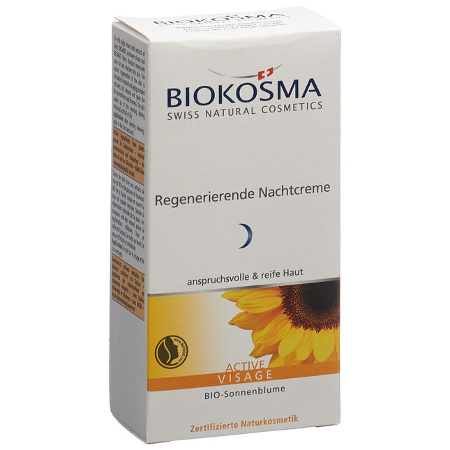 BIOKOSMA ACTIVE Visage Nachtcreme 50 ml