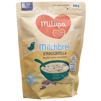 Milupa Milchbrei Stracciatella nach 8 Monaten Btl 400 g