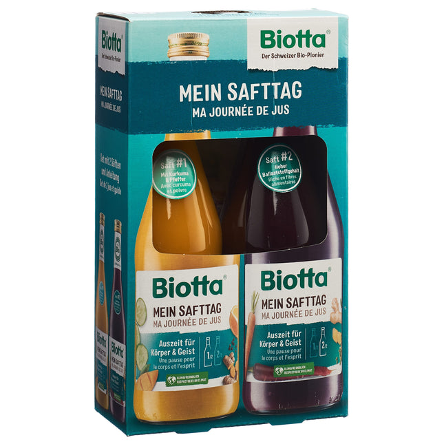 BIOTTA Mein Safttag Set 2 Fl 5 dl