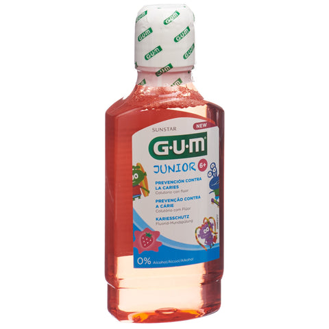 GUM Junior Mundspülung ab 6 Jahren Fl 300 ml