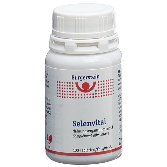 Burgerstein Selenvital Tabl 100 Stk