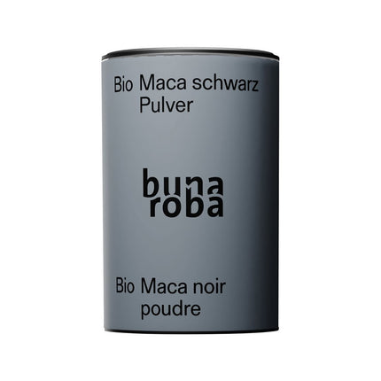 Bunaroba Maca Pulver schwarz Ds 175 g