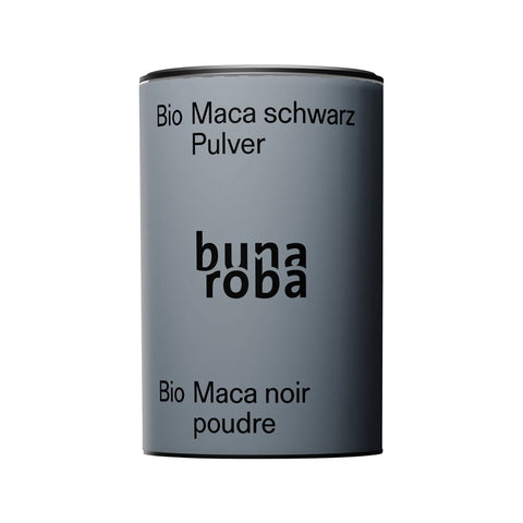 Bunaroba Maca Pulver schwarz Ds 175 g