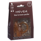 HEVEA Schnuller Orthodontic Star & Moon 3-36 Monate