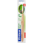 Trisa Natural Clean Holzzahnbürste medium