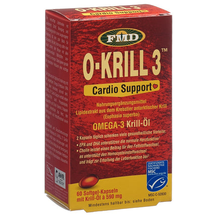 Udos Choice O-Krill 3 Licaps Bio 60 Stk