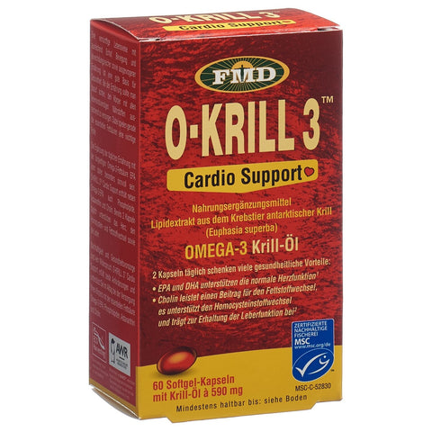 Udos Choice O-Krill 3 Licaps Bio 60 Stk