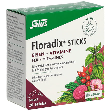 Floradix Eisen + Vitamine Sticks 20 Stk