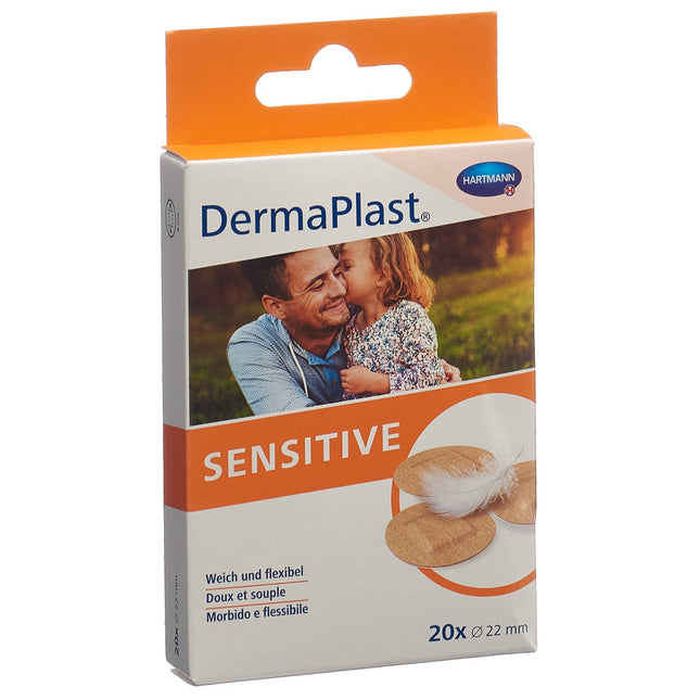DermaPlast Sensitive Spots 22mm 20 Stk