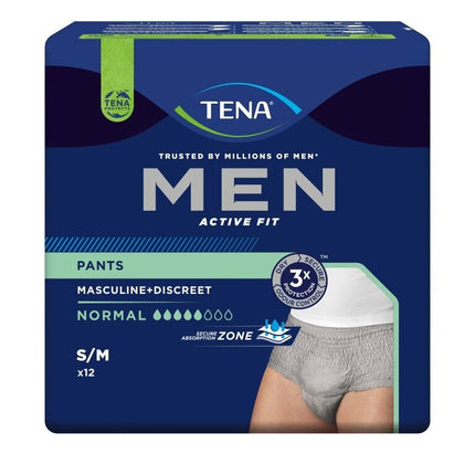 TENA Men Active Fit Pants Normal S/M