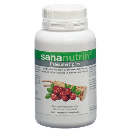 SANANUTRIN Preiselvit plus Tabl