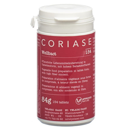 CORIASE Wellbact Tabl